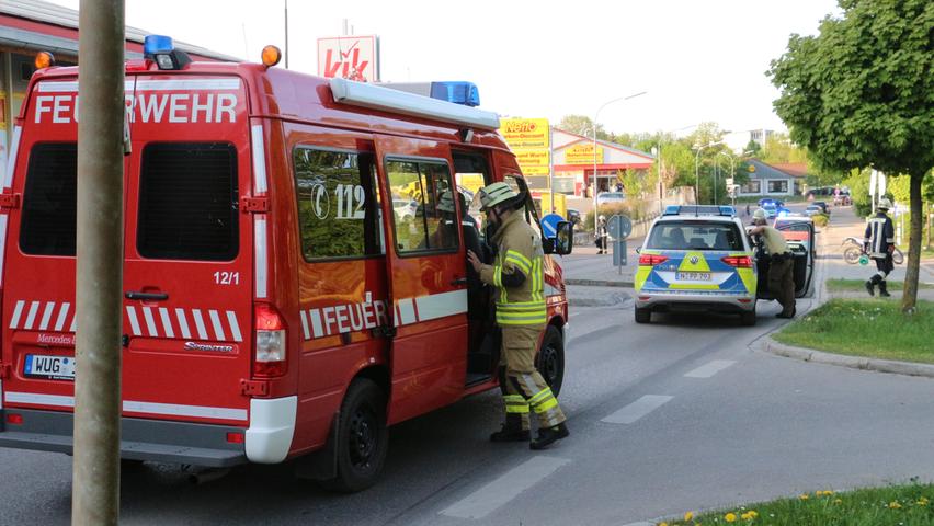 Unfall in Weißenburg