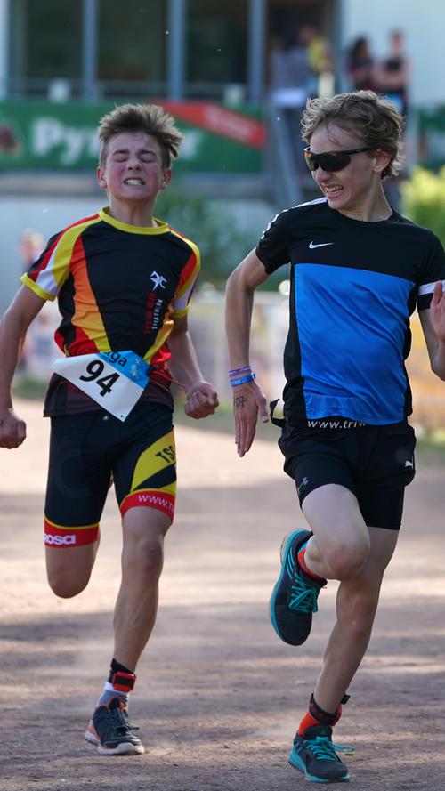 Laufen und Radeln: Sportler starten beim Duathlon Day durch