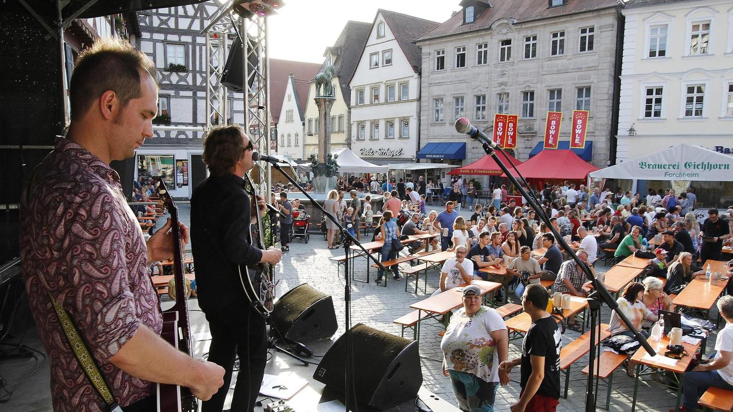 Das Altstadtfest 2018 in Forchheim fällt ersatzlos aus