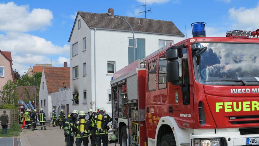 Feueralarm: Schwarzer Rauch in Gunzenhausener Altstadt