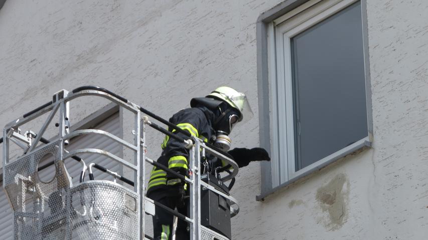 Feueralarm: Schwarzer Rauch in Gunzenhausener Altstadt