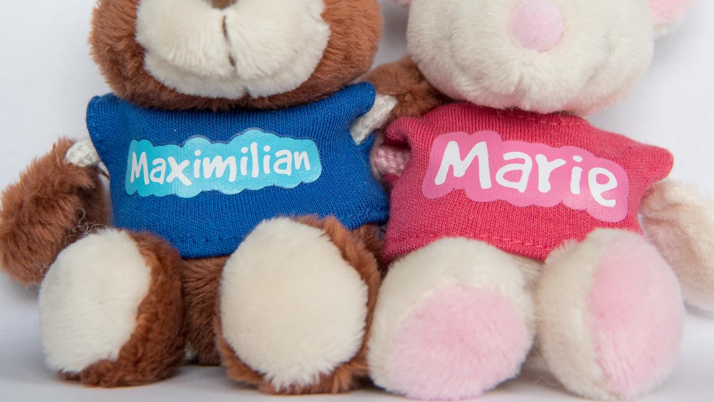 Die beliebtesten Babynamen 2017 lauten Marie und Maximilian. Das ergab eine Auswertung der Gesellschaft für deutsche Sprache in Wiesbaden.