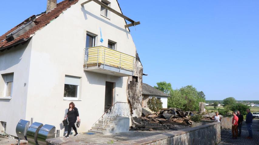 150.000 Euro Schaden: Wohnhausbrand in Gremsdorf