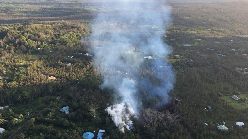 Lava, Risse und Beben: Vulkanausbruch auf Hawai‘i