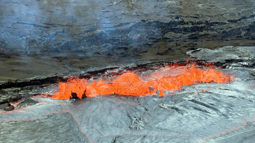 Lava, Risse und Beben: Vulkanausbruch auf Hawai‘i