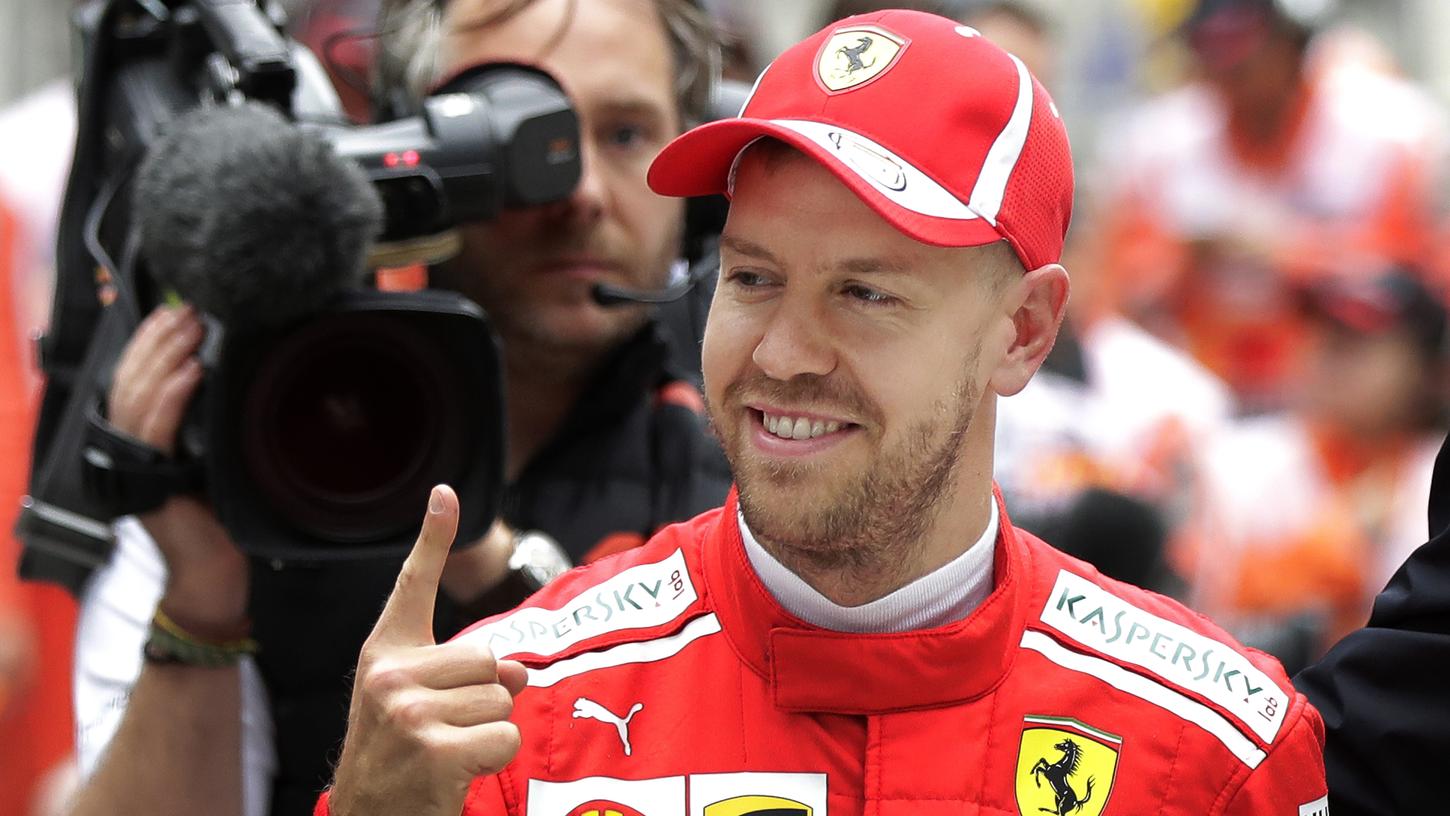 Ferrari-Pilot Sebastian Vettel weiß über die Brisanz des Rennens in Katalonien Bescheid: "Barcelona ist ein sehr guter Gradmesser".