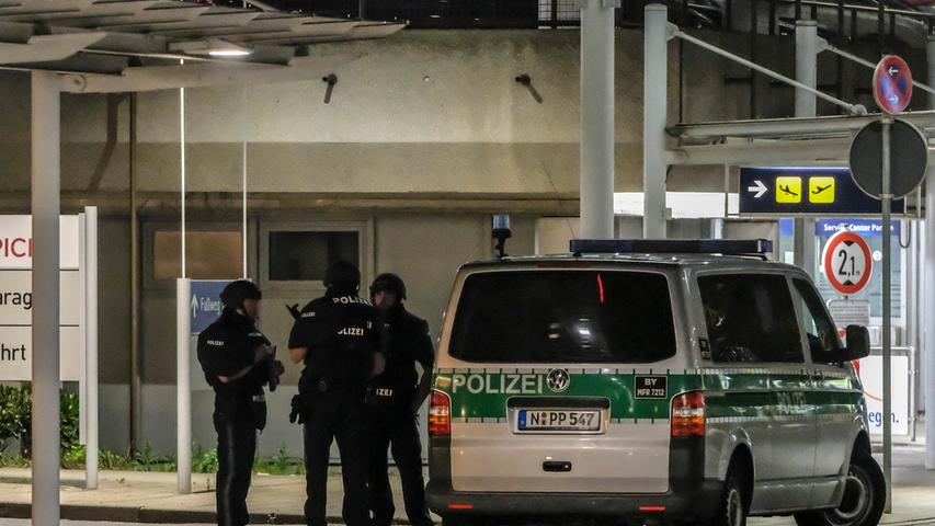 Schreie und Schüsse: Großübung der Polizei am Airport Nürnberg