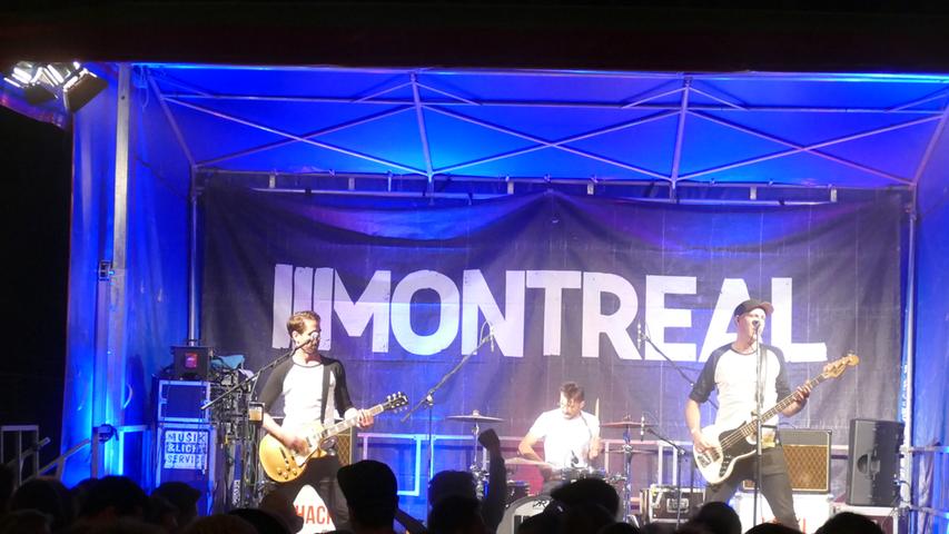 Auch wenn sie sich „Montreal“ nennen: Die Jungs kommen aus Hamburg und  singen  deutsche Texte, die man aber auch im Ausland kennt. Vielleicht ja sogar im kanadischen Montreal.