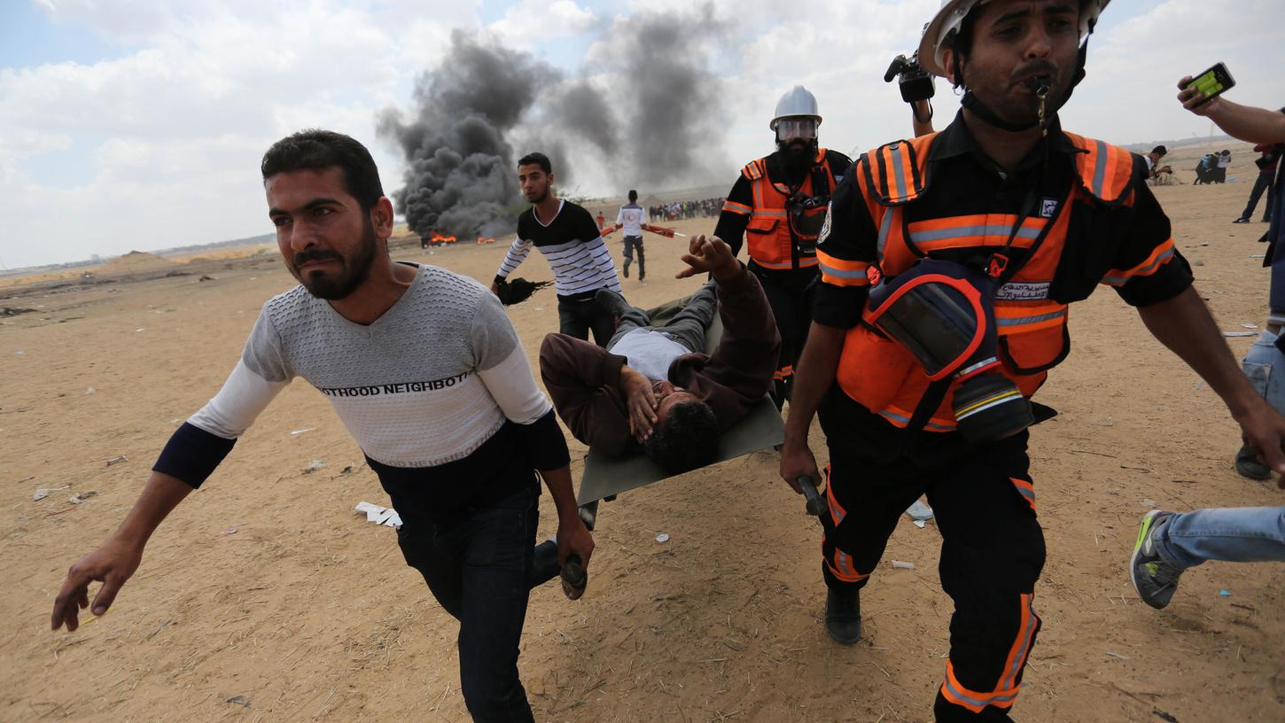 Eskalation in Gaza: Dutzende Tote bei Protesten