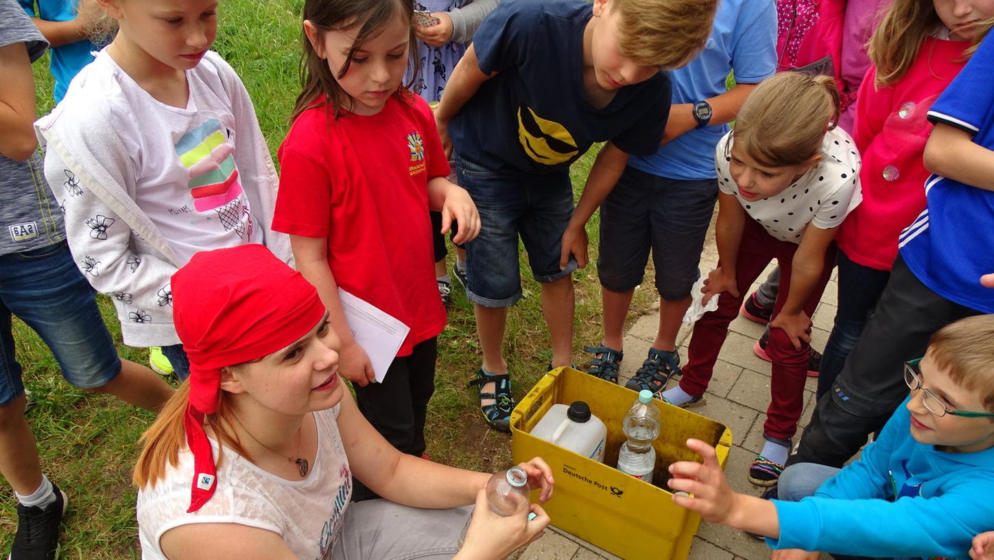 Kleine Forscher an Gunzenhäuser Grundschule