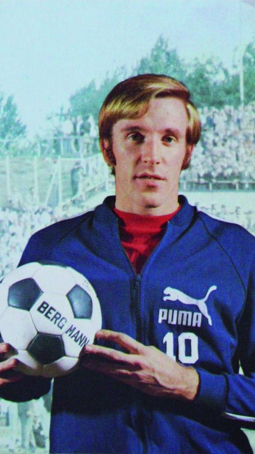Pumas Aushängeschild mit der Nummer 10: Günter Netzer.