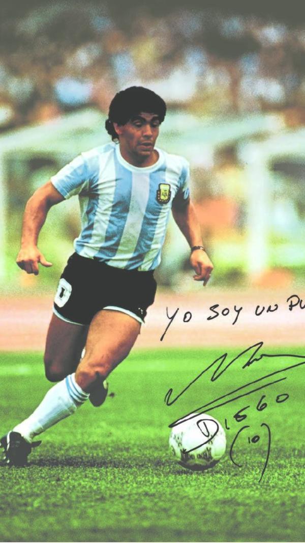 "Ich bin ein Puma", schrieb Fußball-Genie Diego Maradona 1986 auf seine Autogrammkarte. In diesem Jahr wurde Argentinien in Mexiko Weltmeister.