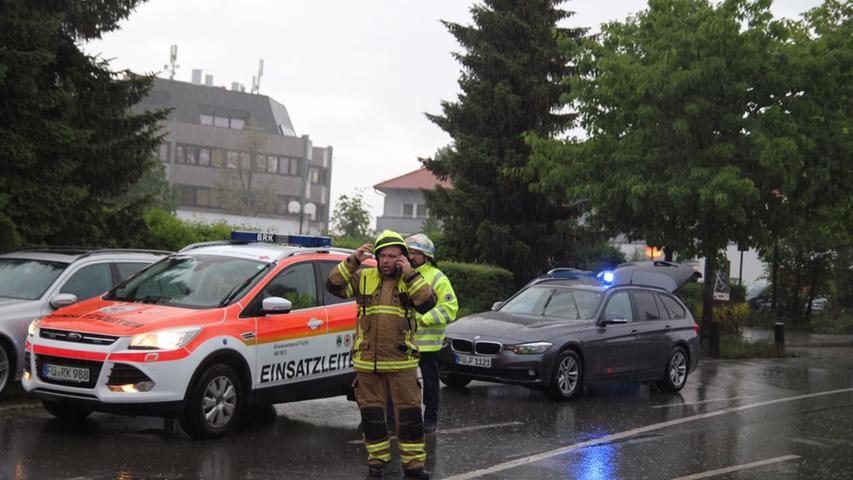 Gasalarm in Oberasbach sorgt für Großeinsatz der Feuerwehr