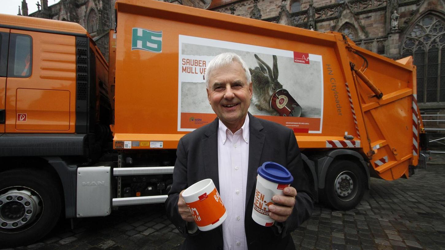 Anti-Müll-Kampagne: Nürnberg will die Becherflut eindämmen