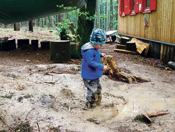 Erster Waldkindergarten in Altmühlfranken läuft