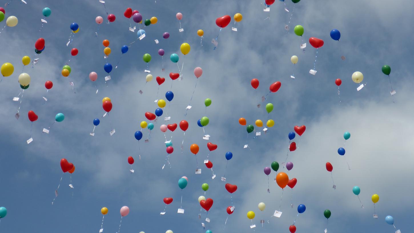 Darum flogen Luftballons über Schwabach