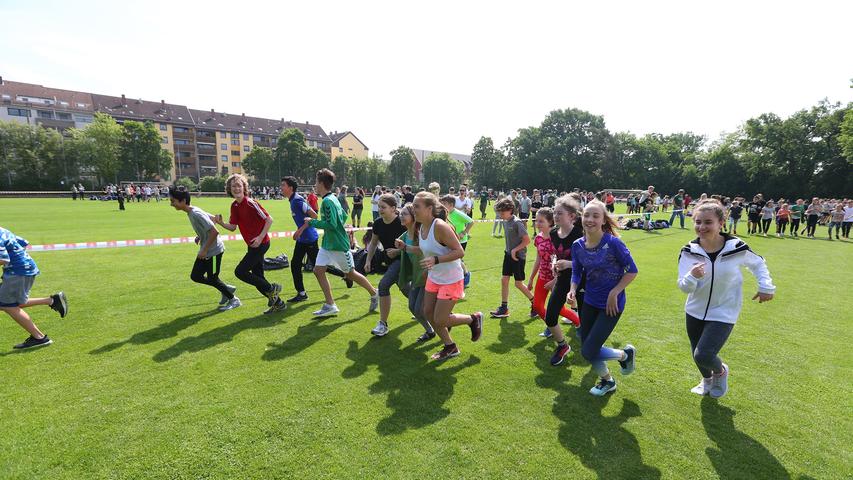Lauf dich fit: Fürther Hardenberg-Gymnasium nimmt die Challenge an