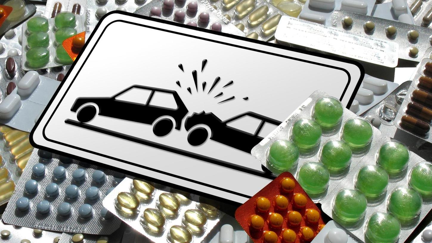 Wer einen Medikamentencocktail intus hat, der kann zur Gefahr im Straßenverkehr werden. Die Einnahme mehrerer Tabletten kann Wechselwirkungen hervorrufen, die die Fahrtüchtigkeit beeinflussen können.
