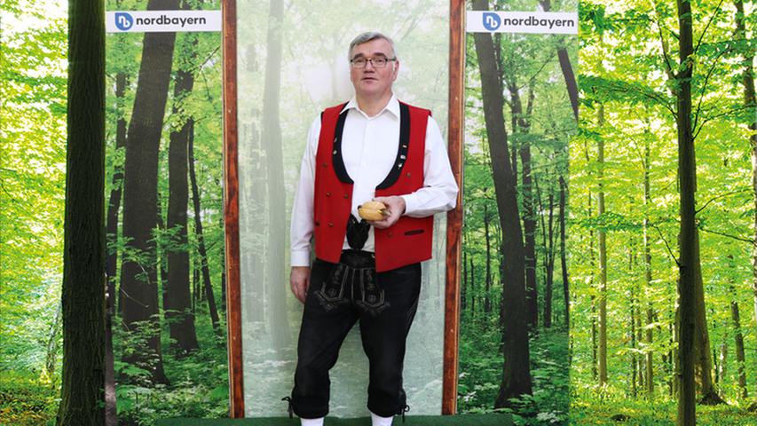 Platz 1: Werner Dorn (61), Erlangen (297 Stimmen)