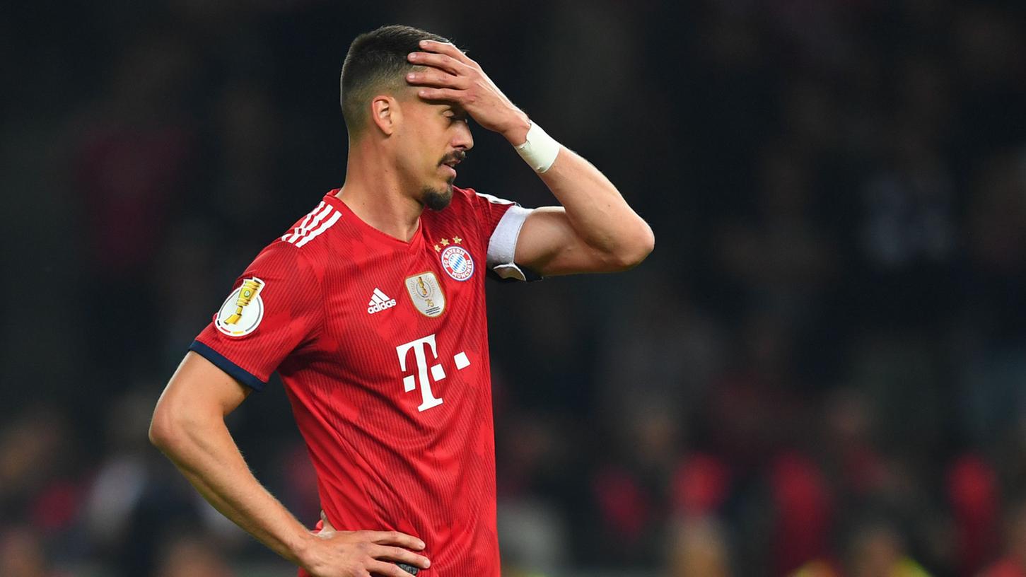 Erst wurde er nicht für die WM nominiert, dann verlor er mit dem FC Bayern das Pokal-Finale: Sandro Wagner erlebte eine enttäuschende Woche.