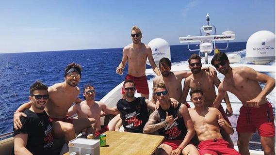 Club Urlaub Am Ballermann Fcn Profis Feiern Auf Mallorca Sport Nordbayern De