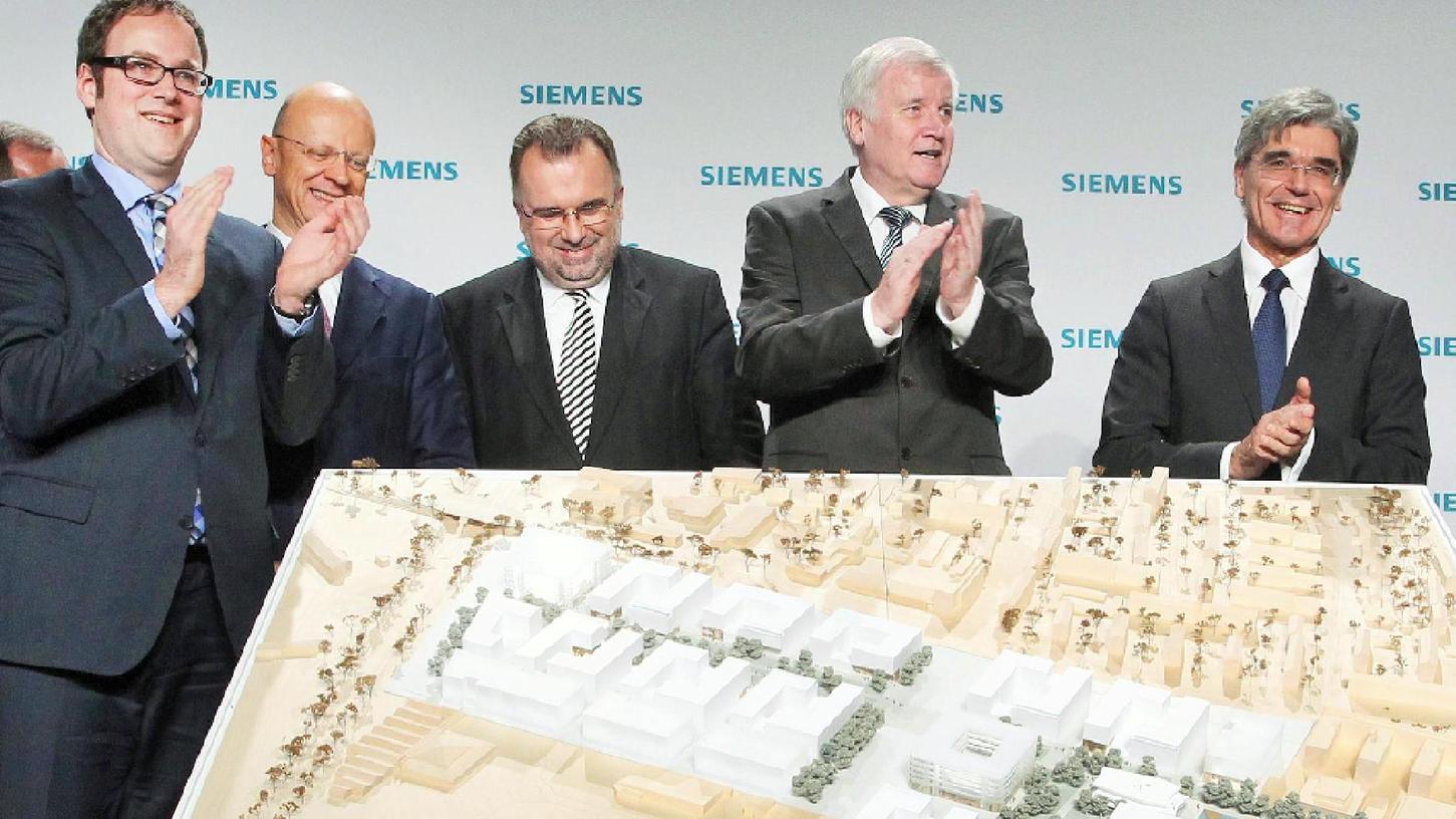 Siemens-Manager geben Erlanger OB Janik einen Korb