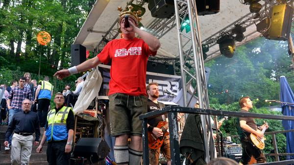 Seit acht Jahren dabei, immer am Birkner’s Keller. "Es ist wie ein Hexenkessel", sagt Thomas Regenfuss. "Für mich als Musiker ist es der schönste Keller."