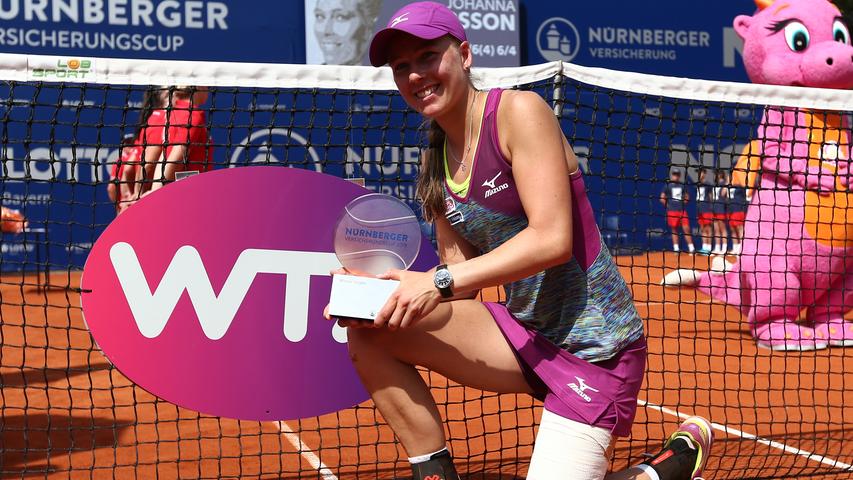 Spiel, Satz und Sieg: Tennisspielerin Larsson triumphiert in Nürnberg