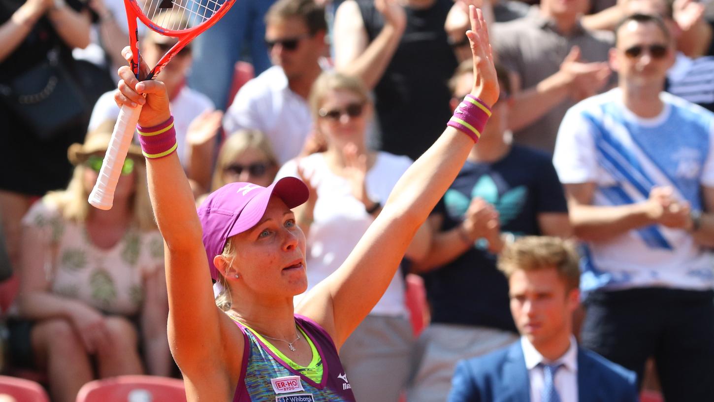 Die Schwedin Johanna Larsson hat am Samstag das WTA-Turnier in Nürnberg gewonnen und darf sich über ein stattliches Preisgeld freuen.