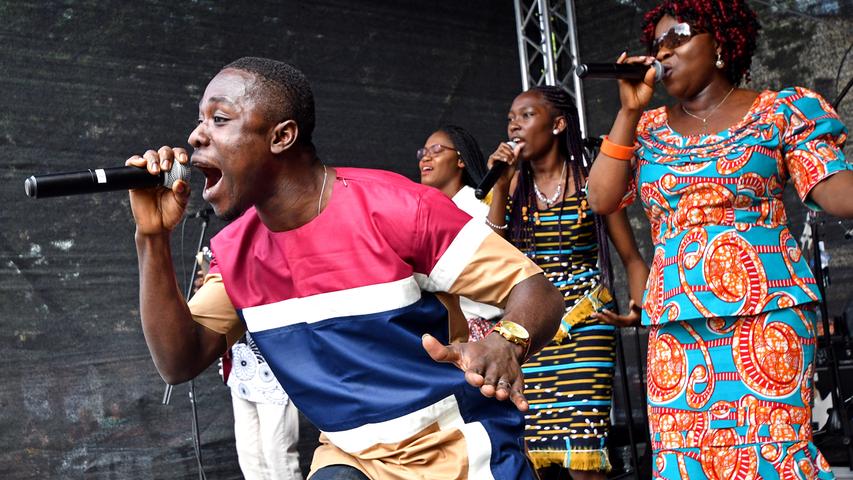 Kraftvolle Stimmen: Afrikanische Gospelgruppen auf dem Nürnberger Jakobsplatz