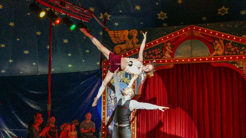 Es geht auch ohne Tiere: Der Circus Sambesi in Heideck