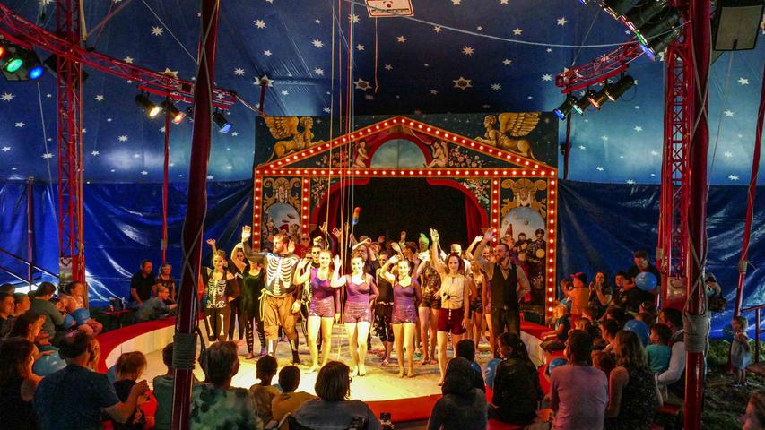 Es geht auch ohne Tiere: Der Circus Sambesi in Heideck