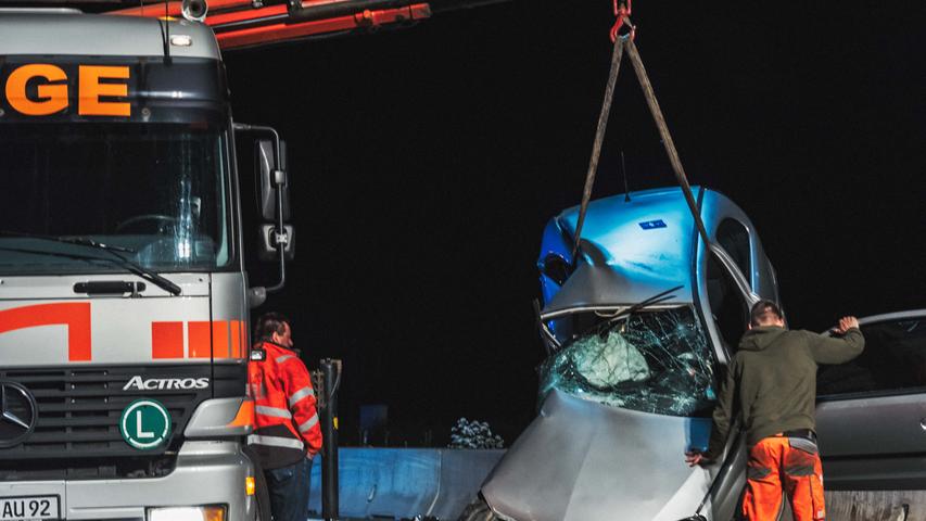 Unfall auf der A3 bei Helmstadt fordert Todesopfer