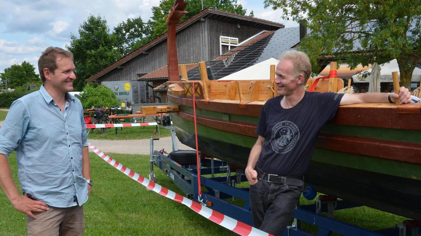 Römerboot sucht Heimat am Altmühlsee