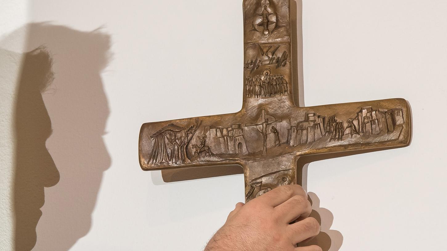 In der Akademie der Bildenden Künste in Nürnberg wird, entgegen Söders Erlass, am ersten Juni noch kein Kreuz aufgehängt.