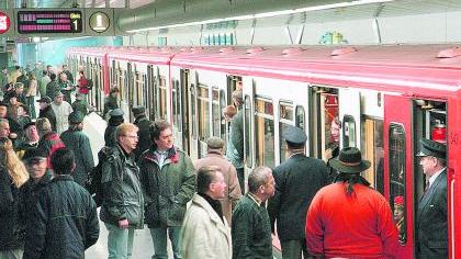 Rasante Fahrt im Untergrund Rasante Fahrt im Untergrund