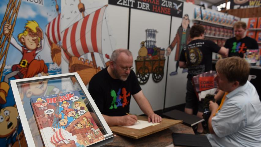 Comics, Chewbacca und Co.: Bunte Mischung beim Comic Salon in Erlangen