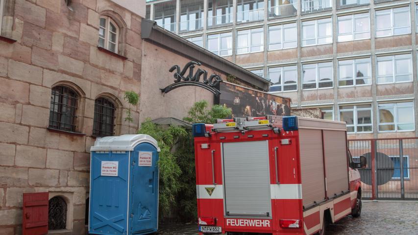 Nach Unwetter in Nürnberg: Kino-Café Meisengeige unter Wasser