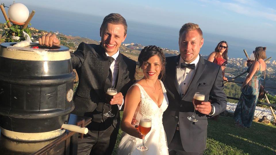 Drügendorfer Bierfass reist zur Hochzeit nach Malaga