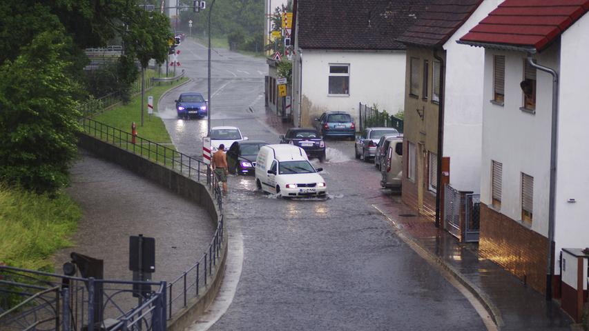 Hochwasser Wilhermsdorf