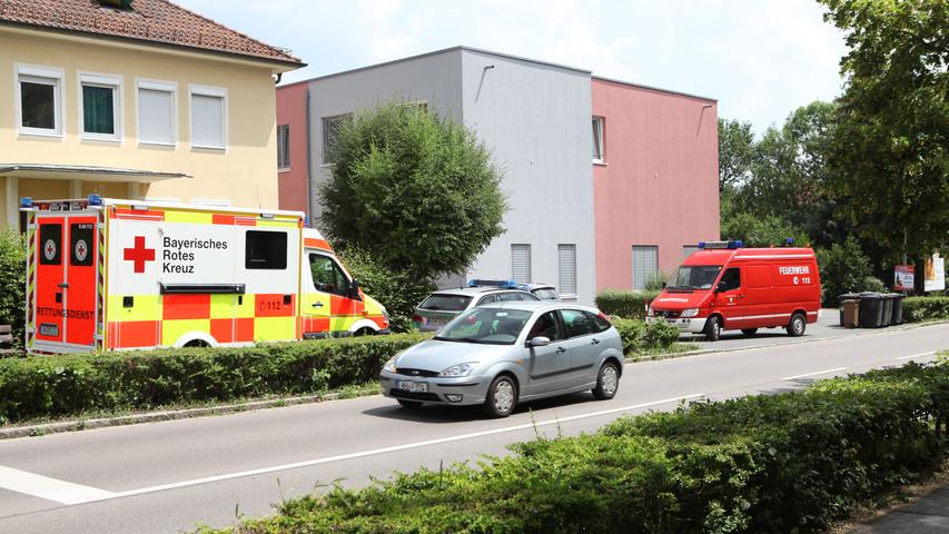 Mit Luftgewehr aus Fenster geschossen: Großeinsatz in Ansbach