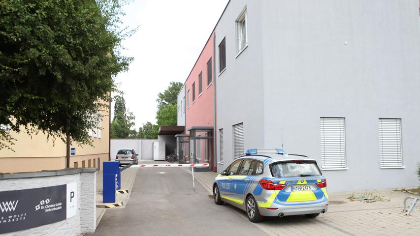 Mit Luftgewehr aus Fenster geschossen: Großeinsatz in Ansbach