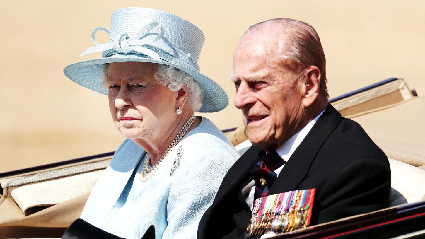 Die britische Königin Elizabeth II und ihr Ehemann Prinz Philip.