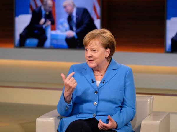Bundeskanzlerin Angela Merkel forderte bei Anne Will schnellere Abschiebungen.