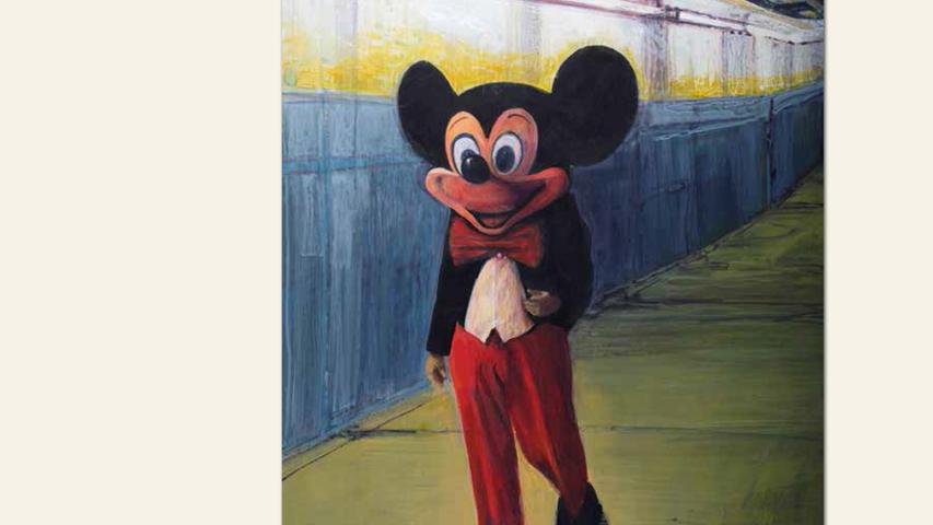 geb. 1935 in Würzburg lebt in Dittenheim Mickey Mouse (2018) 124 x 104 cm Acryl auf MDF