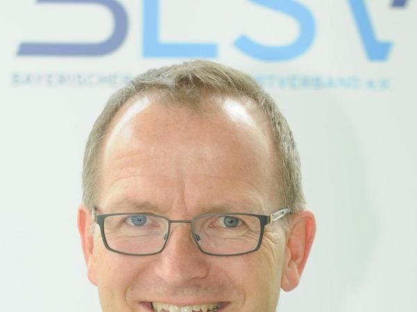 Der Nürnberger Jörg Ammon (47) ist seit knapp einem Jahr Präsident des BLSV.