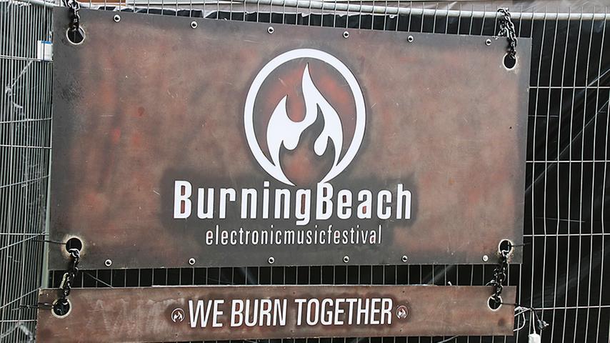 Der Burning Beach steht in den Startlöchern
