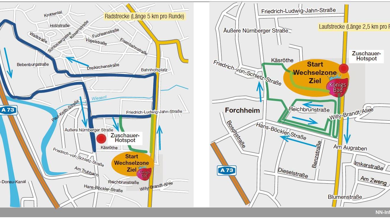 Neue Ordnung für Rekord-Feld beim Stadttriathlon