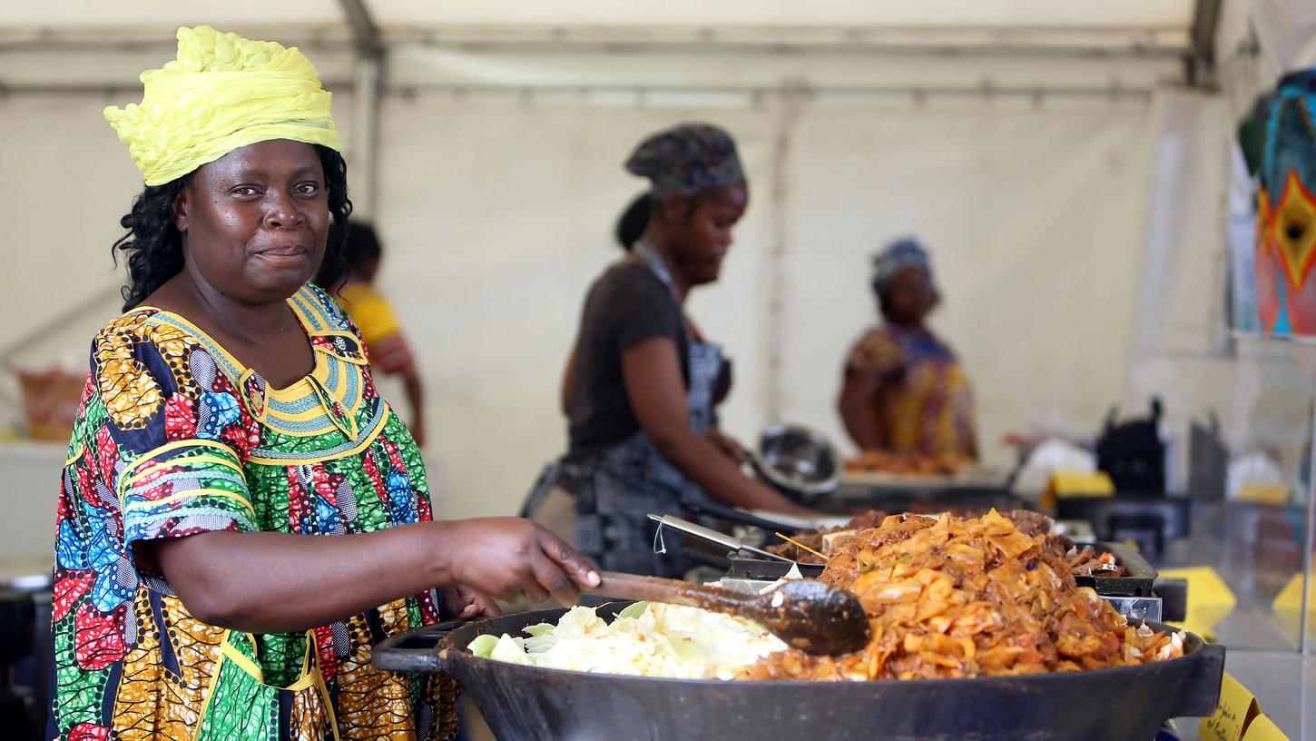 Essen, Kultur und eine entspannte Atmosphäre - diese Mischung funktionierte beim Afrika-Festival in Nürnberg.