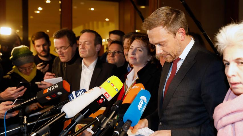 Doch FDP-Chef Christian Lindner bricht die Verhandlungen ab.